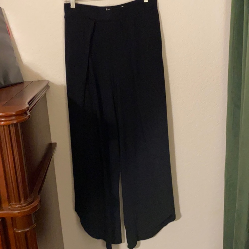 BetaBrand Black Rayon Pants